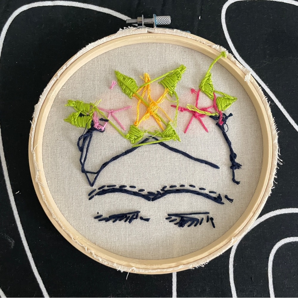 Embroidery decor - Picture 2 of 2
